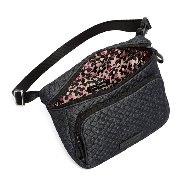 Vera Bradley Bags Vera Bradley Blue Denim Rfid Belt Bag Fanny Pack